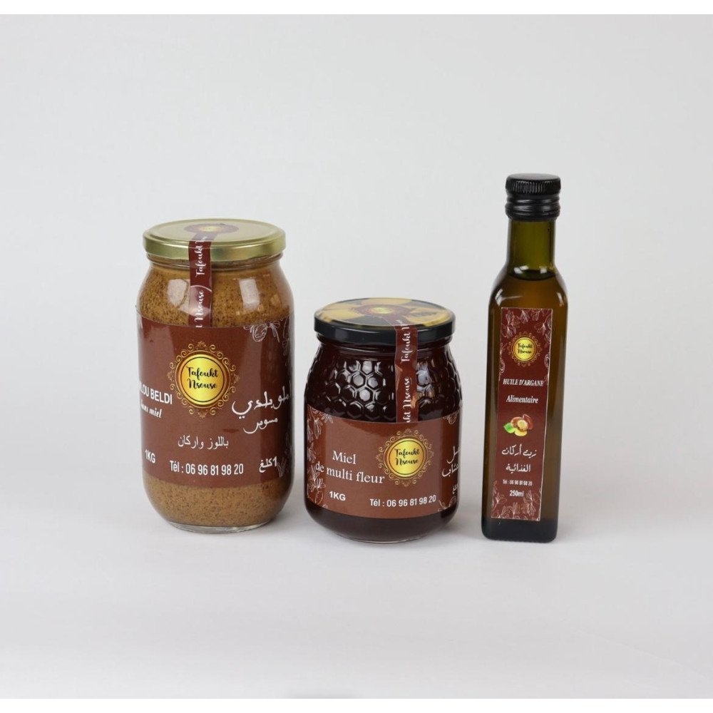 Amlou Beldi Traditionnel aux Amandes et Argan - 1 kg