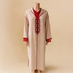 Djellaba Élégance Brodée