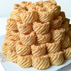 Kaek aux amandes : Le Biscuit Amande-Cannelle, Trésor des Ruelles de Fès