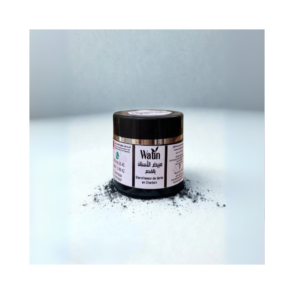 Poudre Blanchissante au Charbon Actif