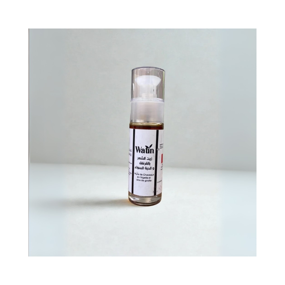 Huile Capillaire Watin à la Nigelle & Clou de Girofle