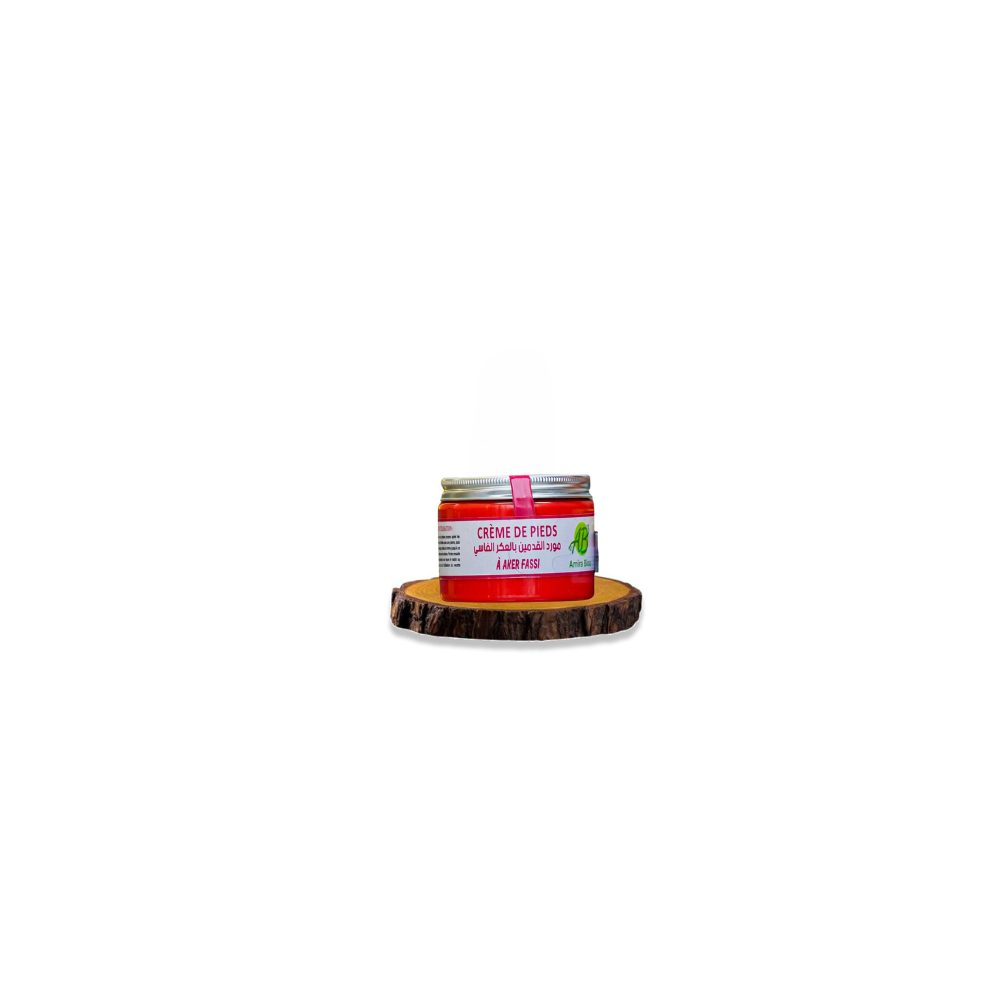 Crème de Pieds à l’Aker Fassi – 100% Naturelle – Amira Biou