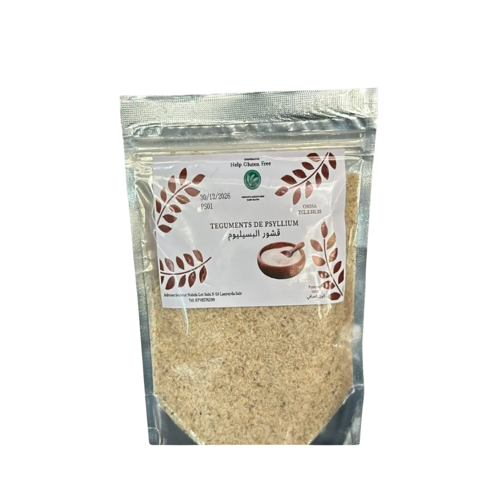 Téguments de Psyllium – Sans Gluten
