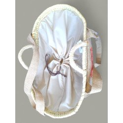 Panier en vannerie artisanale