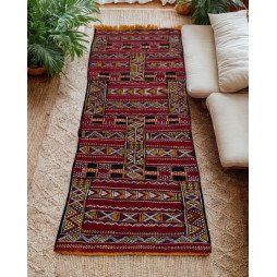 Tapis de Couloir Artisanal Marocain