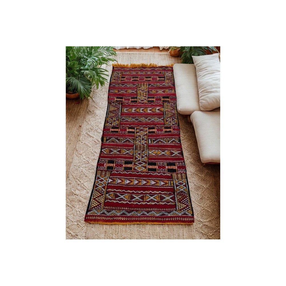 Tapis de Couloir Artisanal Marocain