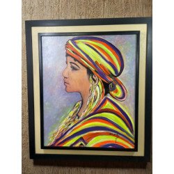Portrait berbère – Explosion de couleurs