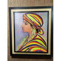 Portrait berbère – Explosion de couleurs