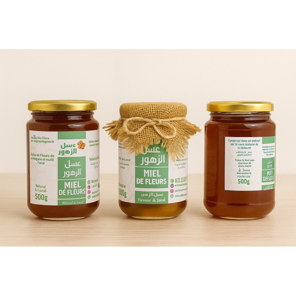 Miel de Fleurs – 500g