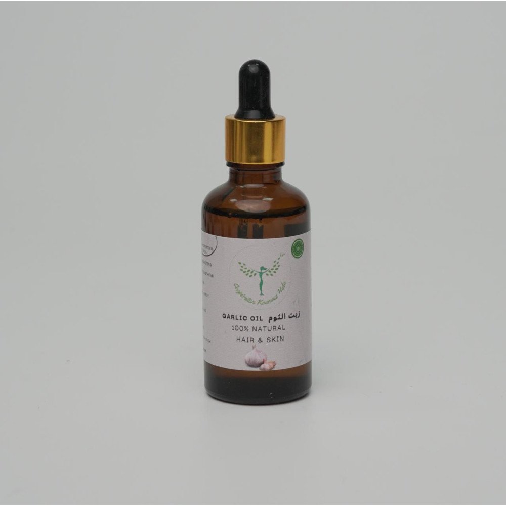 Huile d’Ail 100 % Naturelle – Peau & Cheveux