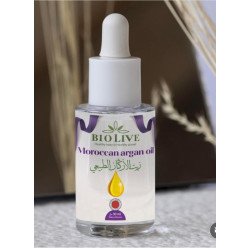 Huile d’Argan Naturelle – Bio Live – 30 ml