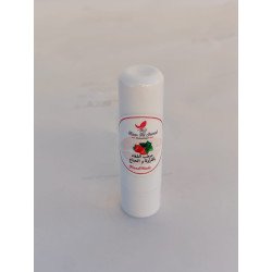 Baume à lèvres hydratant à la fraise et à la menthe.