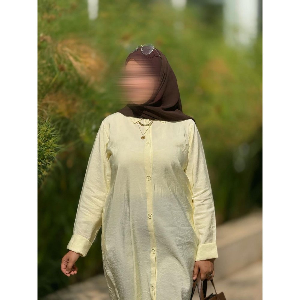 Tunique chemise fluide – Élégance minimaliste