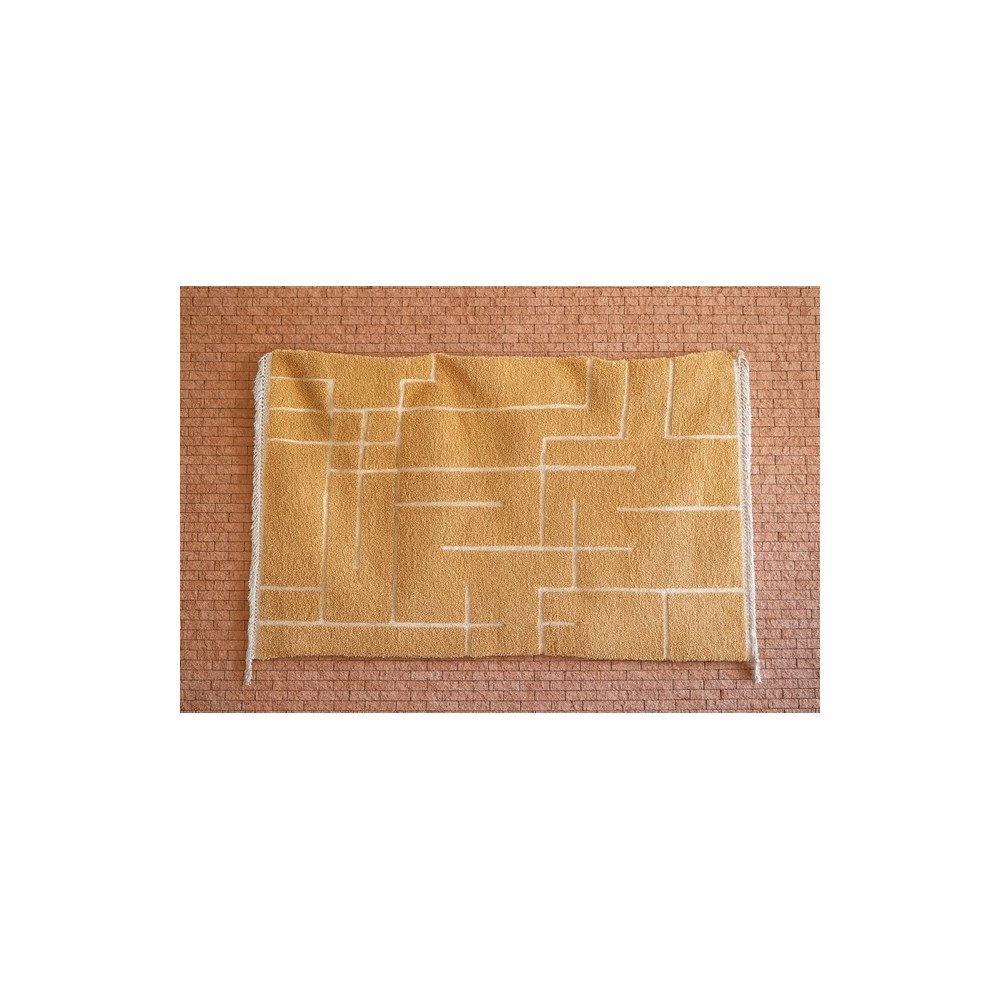 Tapis contemporain Design géométrique tissé main