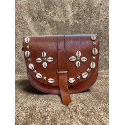 Sac en cuir décoré