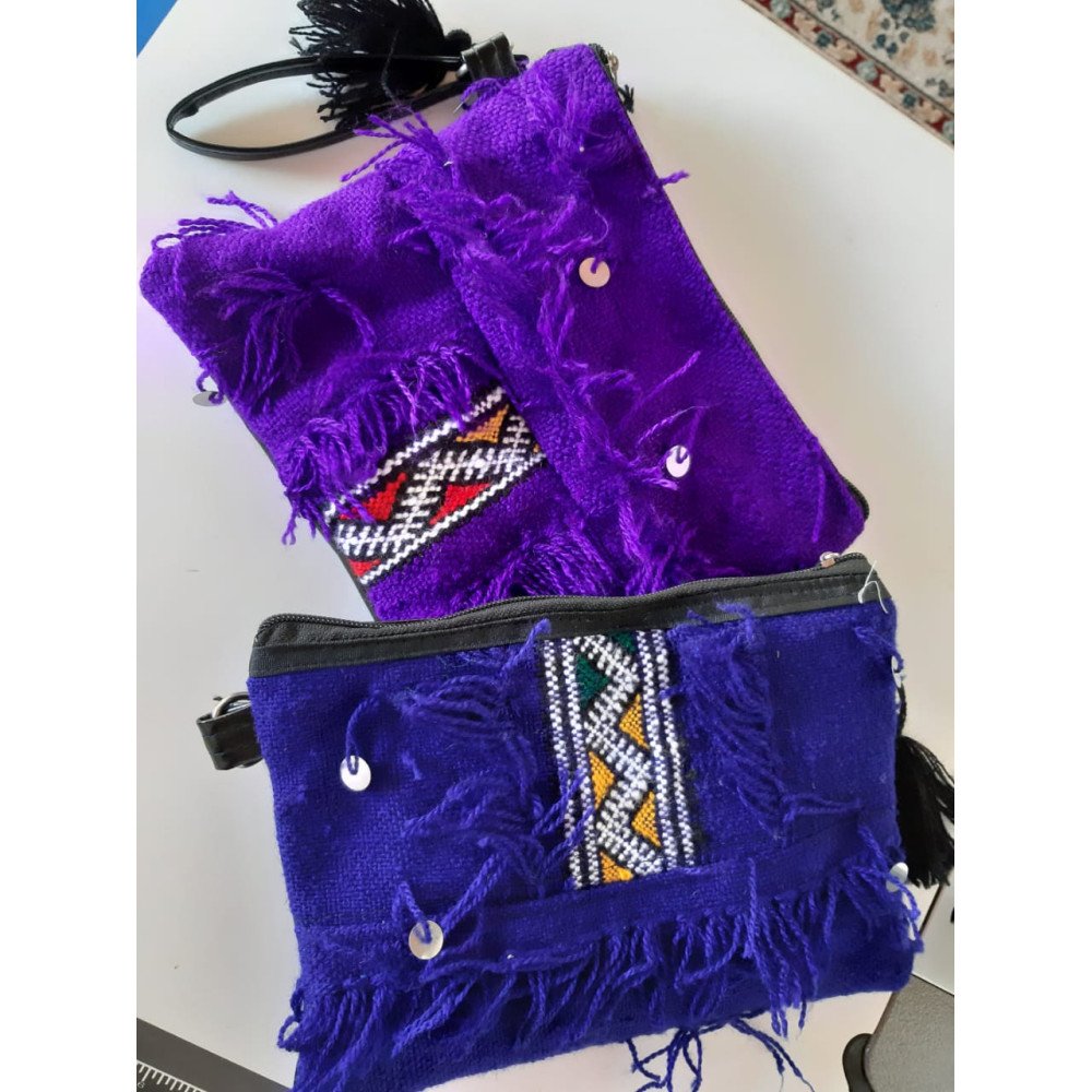 Pochettes berbères en laine