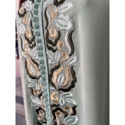 Jellaba en Crêpe de Soie